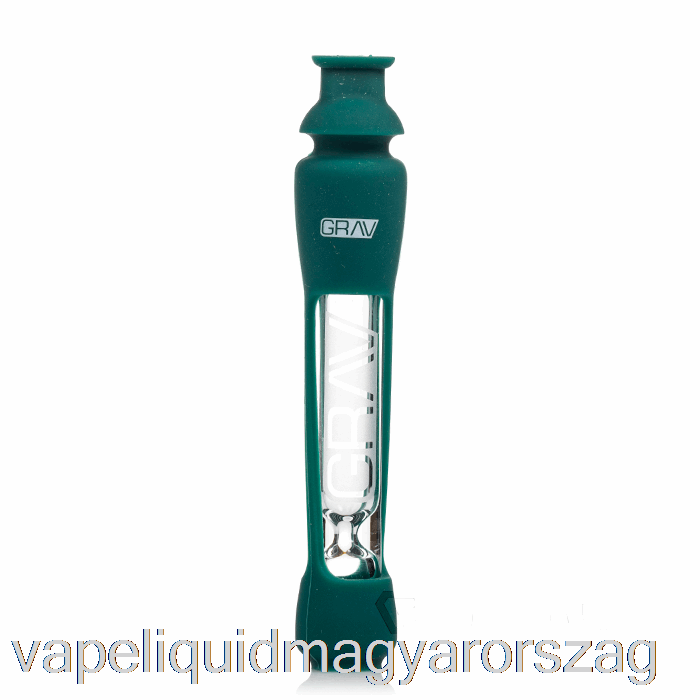 Grav 12mm-es Kóstoló Szilikon Bőrrel Sötét Kékeszöld Vape E Cigi